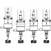 Резьбонарезная головка Optimum M5-M12/B16